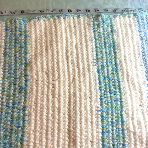 ADD ON ONLY Sr Handmade crochet baby lap blanket afghan PRICE FIRM NO DISCOUNTS! - Picture 7 of 15